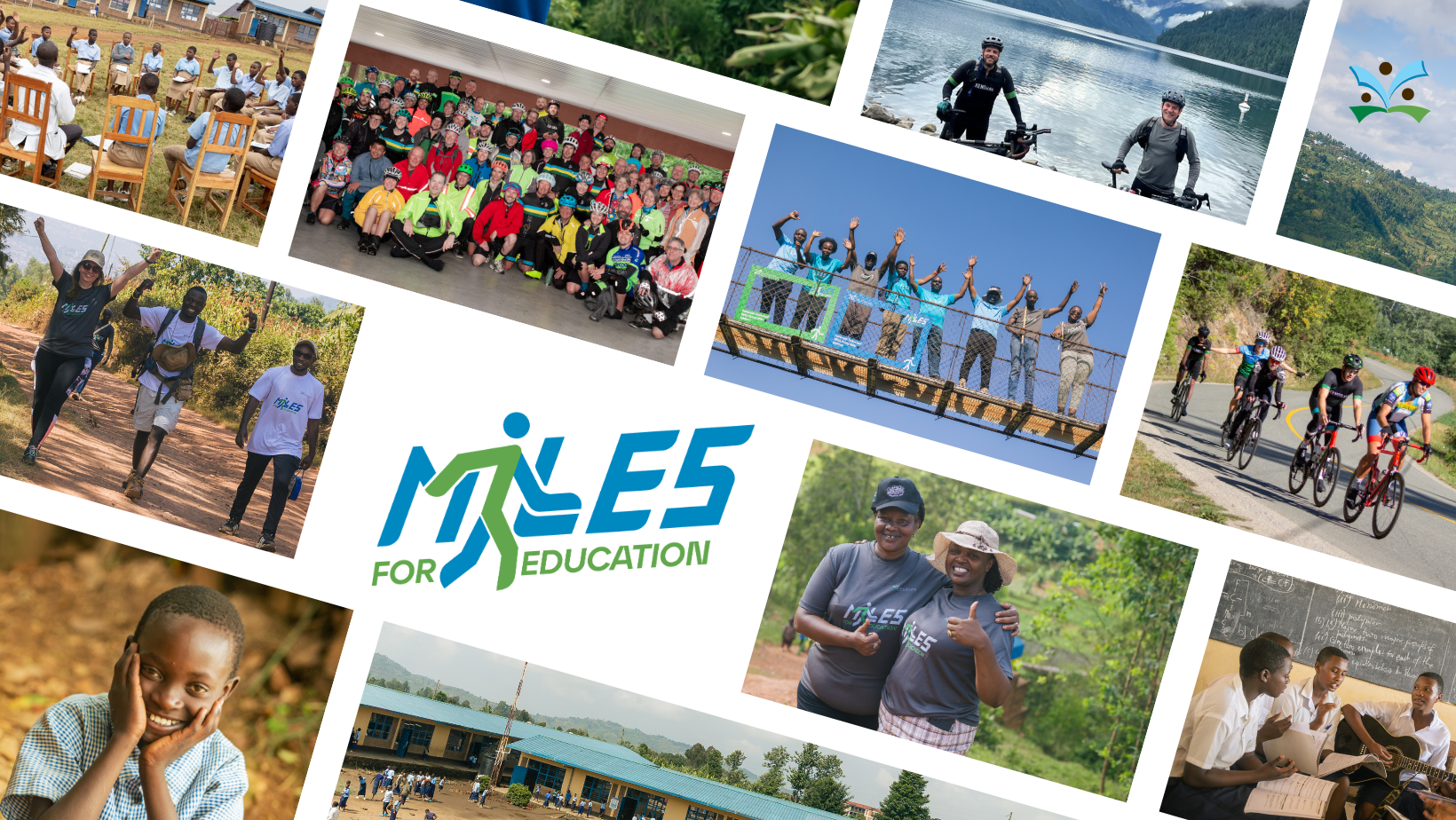Miles for Education Graphic With Logo