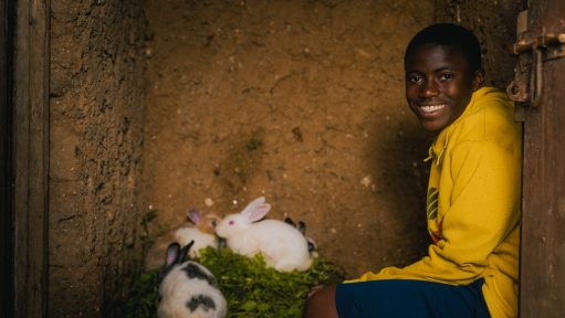 How A Rabbit Helped Esther Stay In School